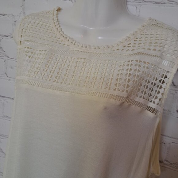 H&M Boho Crochet Sleeveless Top Size Large - Picture 4 of 10